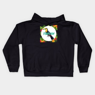 Colorful Keel-Billed Toucan Charity Kids Hoodie